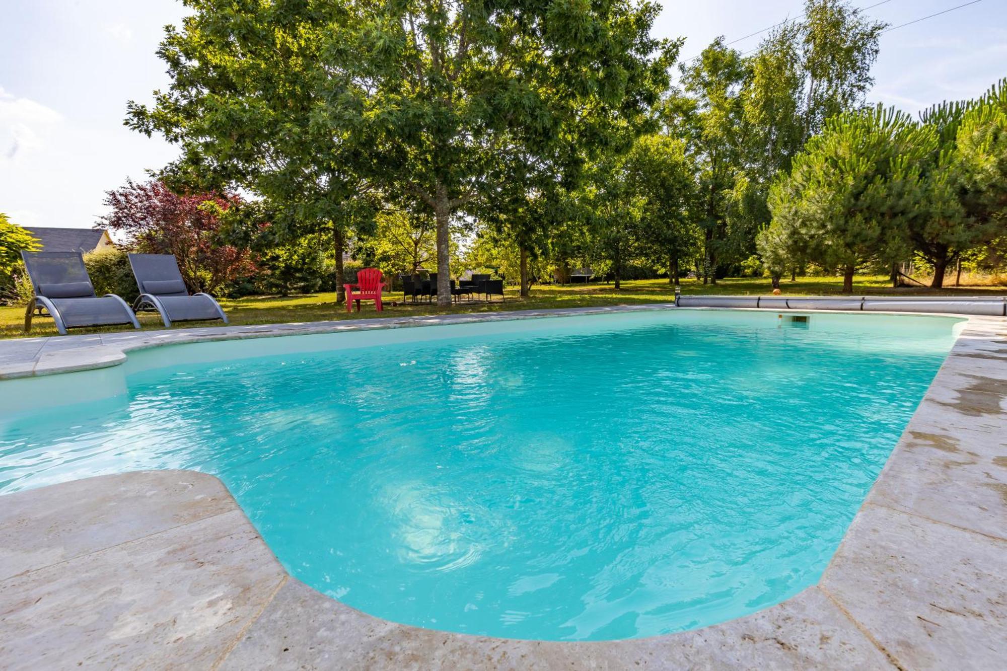 L'Atelier Des Reves, Maison Avec Piscine Privee Meusnes Exterior photo